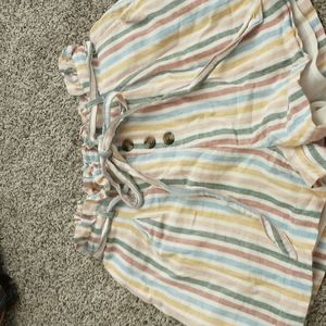 American Eagle Striped shorts